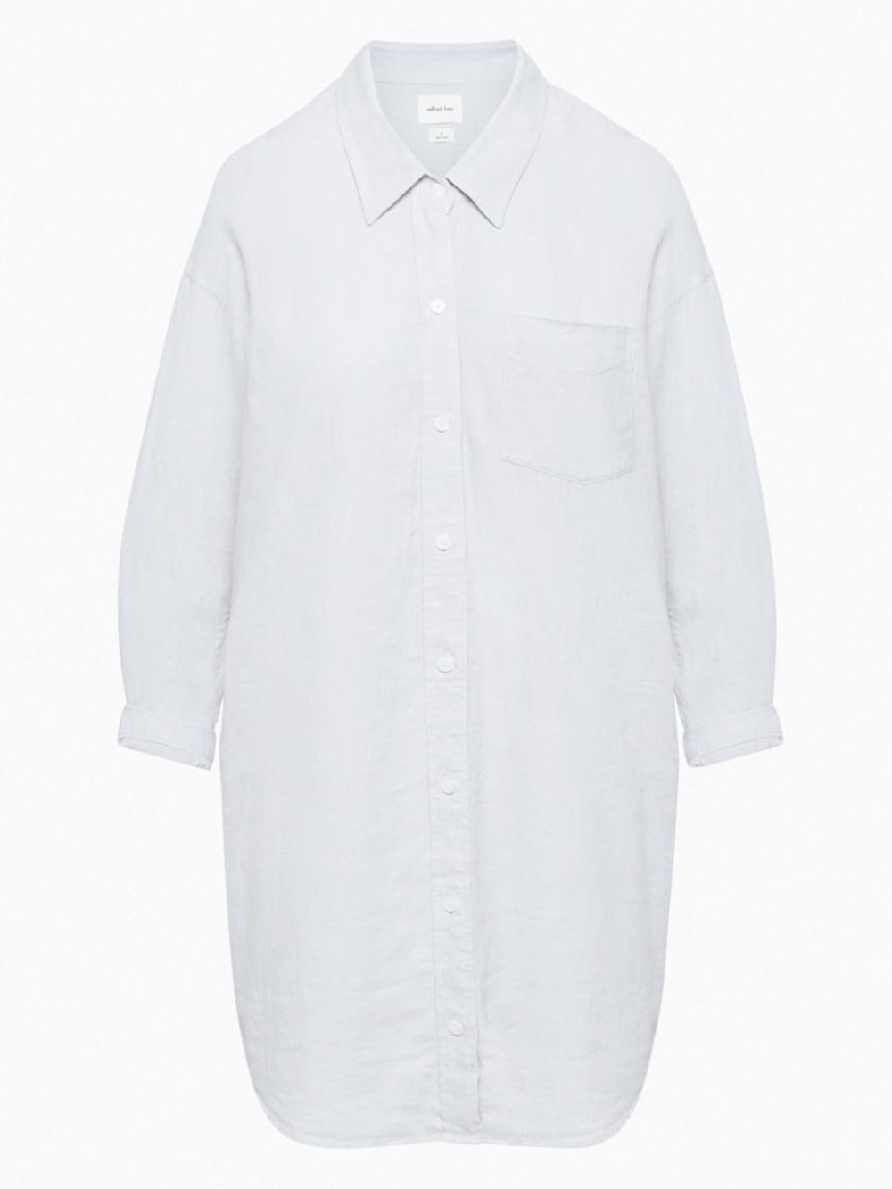 Aritzia Wilfred Relaxed Linen Shirt Dress